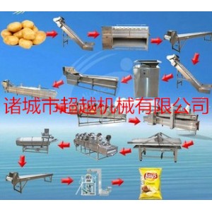 French fries frying machine
