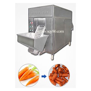 Carrot section cutting machine