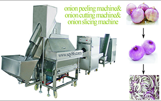 Onion slicing production line (Play 709)