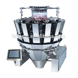 Automatic 14 heads dry products weighing filler machine